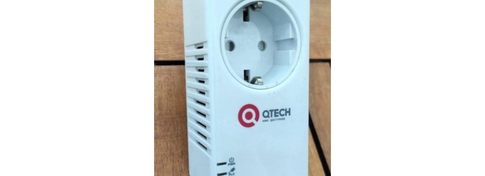 PLC-адаптеры от QTECH для расширения сети