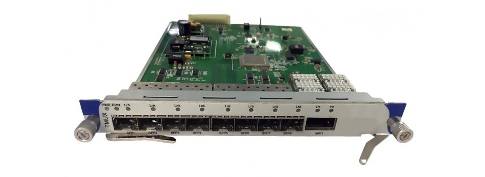 Для объединения каналов Gigabit Ethernet используйте мукспондер QTECH QWM-8000-TMUX8G