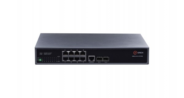 QTECH Switch QSW-3410-10T-POE-AC 8 портов QTECH Switch QSW-3410-10T-POE-AC 8 портов